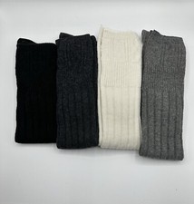 Scottish Wool Blend KILT Socks available in BLACK, ECRU or GREY only £9.99