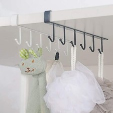 6 Hooks Metal Under Shelf Mug