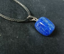 lapis Lazuli  necklace crystal gemstone pendant gift