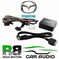 Car Radio Stereo iPod iPhone & Aux In Interface Adaptor Mazda 3 2006-2009