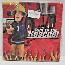 Fireman Happy Birthday Napkins