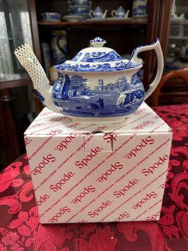 Spode italian blue white - &,