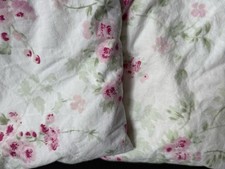 PAIR Rachel Ashwell Simply SHABBY CHIC BABY CURTAINS Flowers CHERRY BLOSSOM