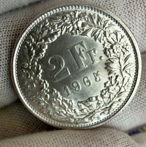 Switzerland francs silver in - 2,