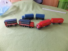 3 1/87 HO Artic Lorry - 2 Herpa + 1 Wiking - 2 Mercedes Benz + 1 Volvo FREE P&P