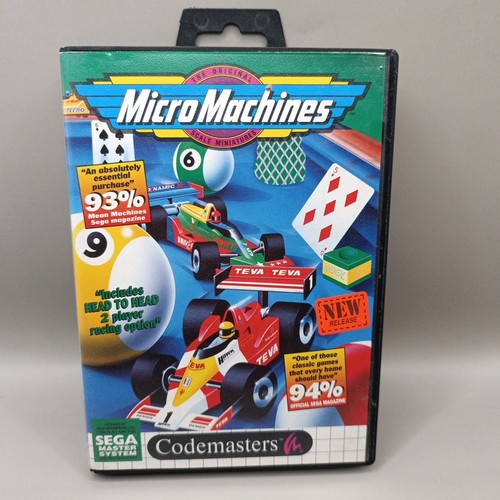 Micro machines sega master - micro,