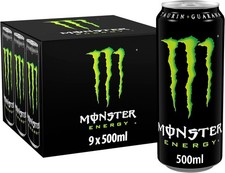 Monster Energy Drink, 9 x 500