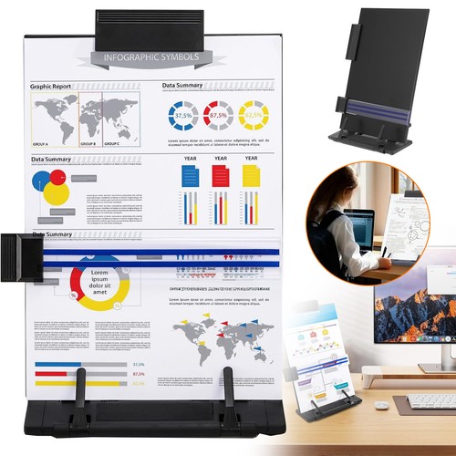 Desktop document holder stand - holder,