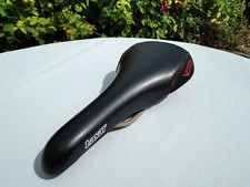 Vetta Lasar Saddle. Black Vintage Retro Road Bike/MTB Saddle. Made In Italy 1998