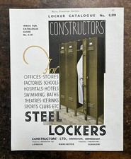 Constructors Steel Lockers - Erdington Birmingham - 1930s Trade Cutting 491