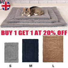 Pet Dog Cage Mat Pad Cat Crate Mattress Kennel Cushion Carrier Bed Washable