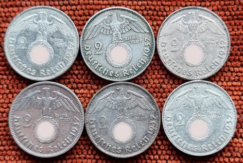 Nazi reichsmark 1934 1939 - 2,