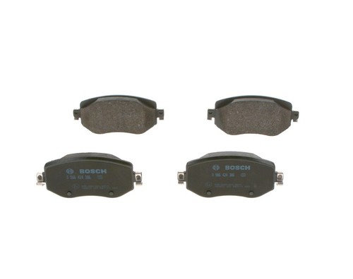 0986424386 brake pad set disc - 0986424386,