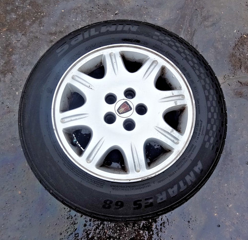 Rover alloy wheel tyre - alloy, &