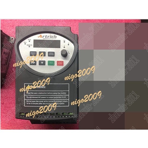 1pc used ar100t - ar100t-0015, 220v1.5kw
