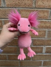 Jellycat Small Alice Axolotl Pink (VGC) - Retired