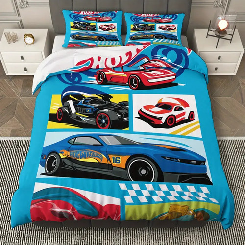 Hot racing car bedding set - racing,