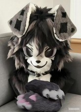 Fursuit Long haired Dog Fox