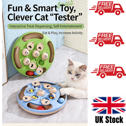 Interactive cat puzzle toy - interactive,