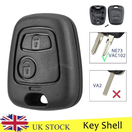 Button car key fob - key, case