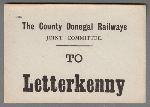 County donegal railways joint - county,