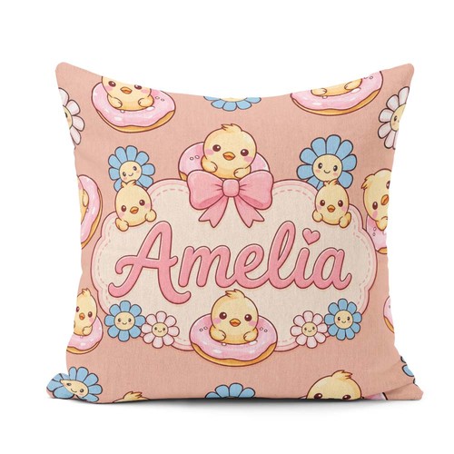 Cushion throw pillow kawaii - cushion,