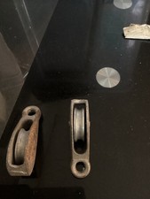 Galvanize Steel Pulley Wheel for Rope Cable Wire Rigging U Groove Roller Wheel 0