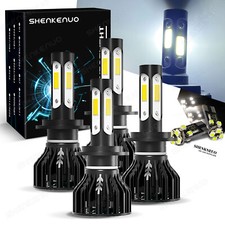 4x H7 Bright Xenon White Headlight Bulbs Upgrade 4-Side 499 Full Dipped 477 12v