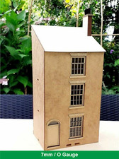 Pear House Laser Cut Scratch Aid Built Layout Kit O Gauge 7mm Model Railway