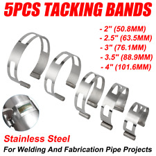 Exhaust Pipe Tacking Band Clamp-On For Welding Fabrication 2", 2.5", 3", 3.5" 4"