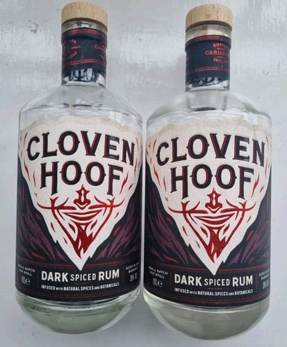 Empty cloven hoof rum - 2x,