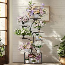 7 Tier Plant Stand Indoor Iron