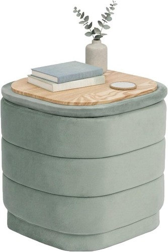 Ottoman cube folding foot rest - folding,