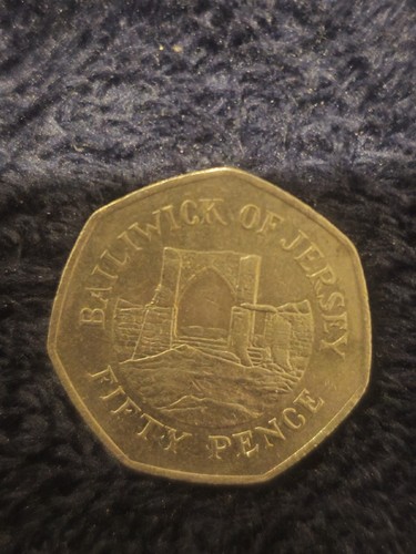 1998 bailiwick jersey 50p - 1998, of