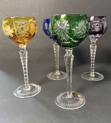 Vintage cut clear colored - cut, to