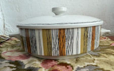 Beautiful Midwinter Sienna Serving Bowl With Lid 20 Cm D VGC