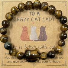 Cat 8mm Tigers Eye Stone