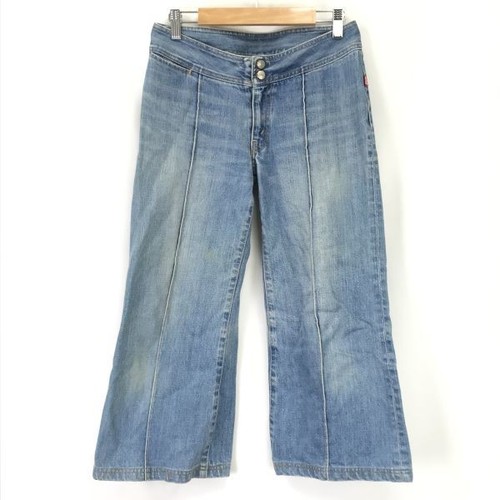 Levi cropped flare denim - cropped,