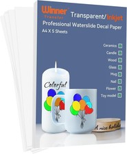 Waterslide Decal Paper Inkjet