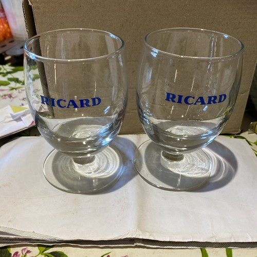 Vintage ricard shot - 2, glass