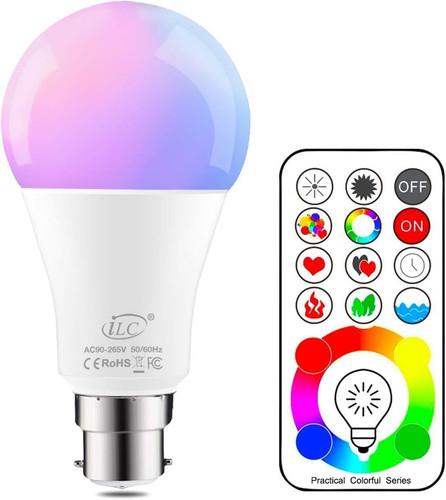 B22 led colour changing - colour, light