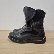 Dainese Lince Goretex Waterproof Motorcycle Biker Riding Black Boots Uk 8 EU 42