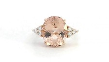 Oval Morganite 4.57ct &