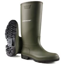 MENS LADIES WELLINGTONS HIGH CALF DUNLOP WELLIES ANKLE RAIN MUCKER YARD BOOTS