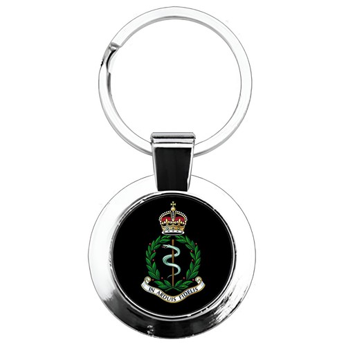 Ramc metal keyring with - keyring,