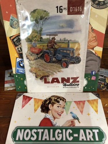 Lanz tractor sign from - sign,