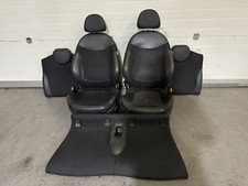 Mini R53  Interior Cooper R53 One 01-06 Half leather seats black front rear Back