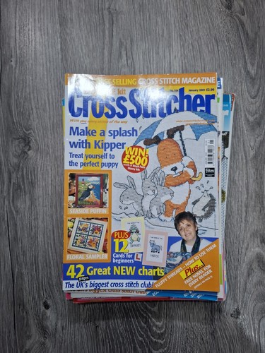 Cross stitcher magazine bundle - cross,