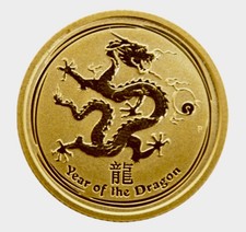 1/10 Oz Gold Coin 2012 Lunar