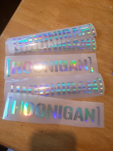 Custom hoonigan car vinyl - car,